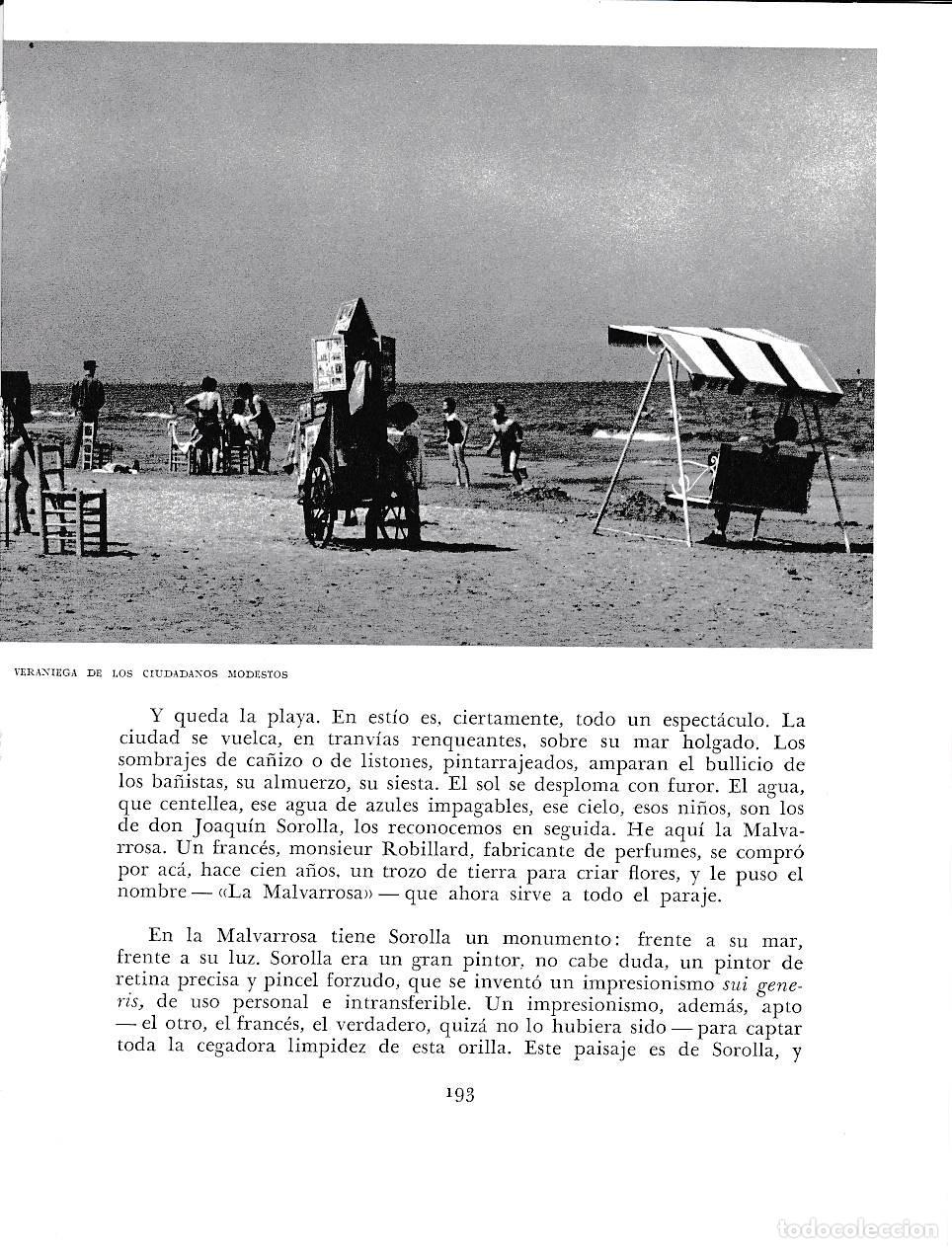 Otros art&iacute;culos de coleccionismo en papel: LAMINA 5942: Playa del Grau verano para los ciudadanos modestos - Joan Fuster