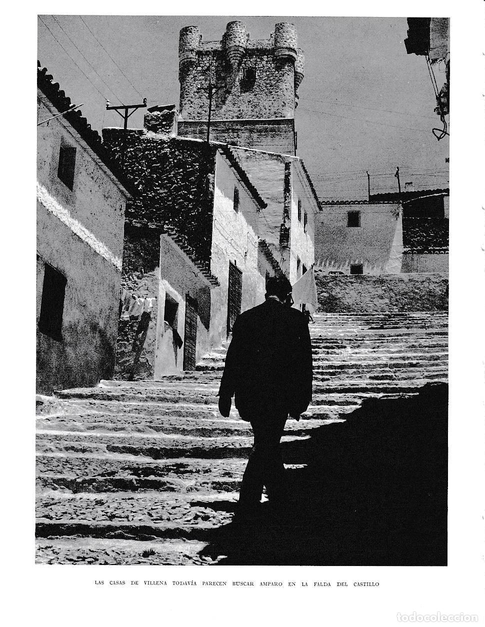 Otros art&iacute;culos de coleccionismo en papel: LAMINA 6062: Casas de Villena a la falda del castillo - Joan Fuster