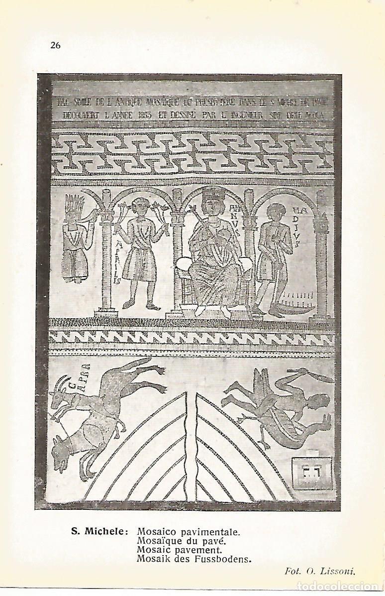Otros art&iacute;culos de coleccionismo en papel: Lamina 656: PAVIA. Iglesia de San Miguel. Mosaico - Varios