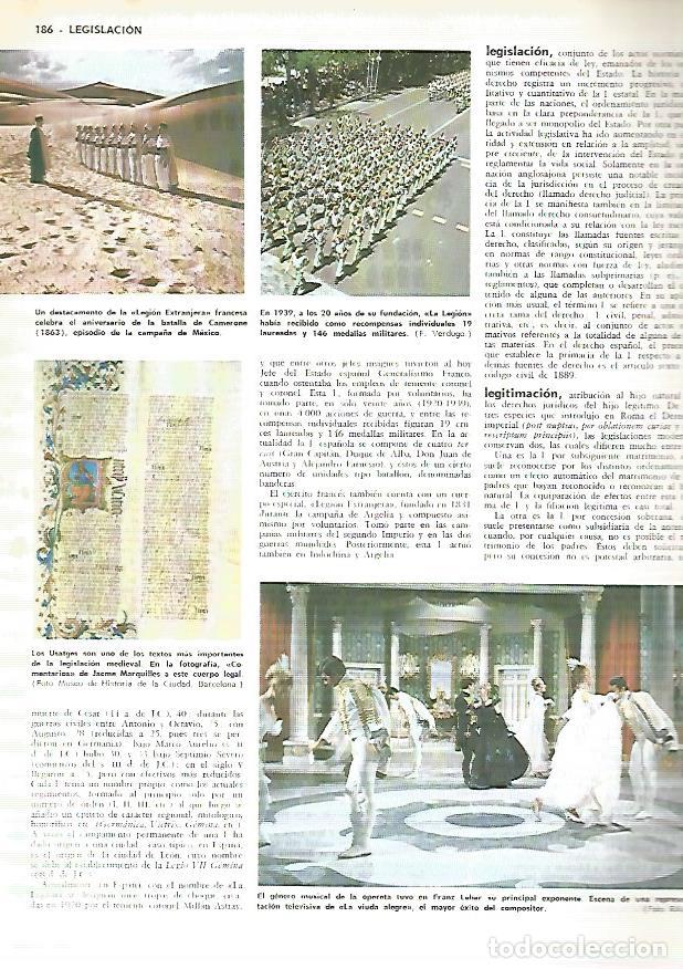 Otros art&iacute;culos de coleccionismo en papel: LAMINA MONITOR 0311: LEGION FRANCESA LA LEGION ESPA&Ntilde;OLA ELS USATGES Y FOTOGRAMA DE MUSICAL - Varios