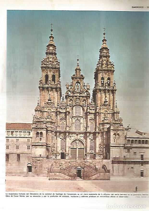 Otros art&iacute;culos de coleccionismo en papel: LAMINA MONITOR 0407: CATEDRAL DE SANTIAGO DE COMPOSTELA - Varios
