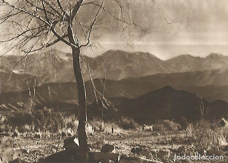 Sammelleidenschaft Andere Papierartikel: LAMINA GEOGRAFIA 0087: Potrerillos en los Andes de Argentina - Ricardo Beltran y Vicente Vera