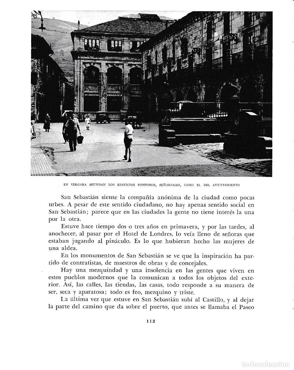 Otros art&iacute;culos de coleccionismo en papel: LAMINA 6129: Edificios pomposos de Vergara - Pio Baroja