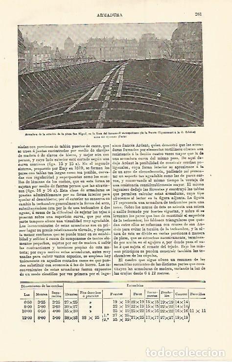 Otros art&iacute;culos de coleccionismo en papel: LAMINA ESPASA 12794: Estacion de la plaza de San Miguel en Paris - Varios