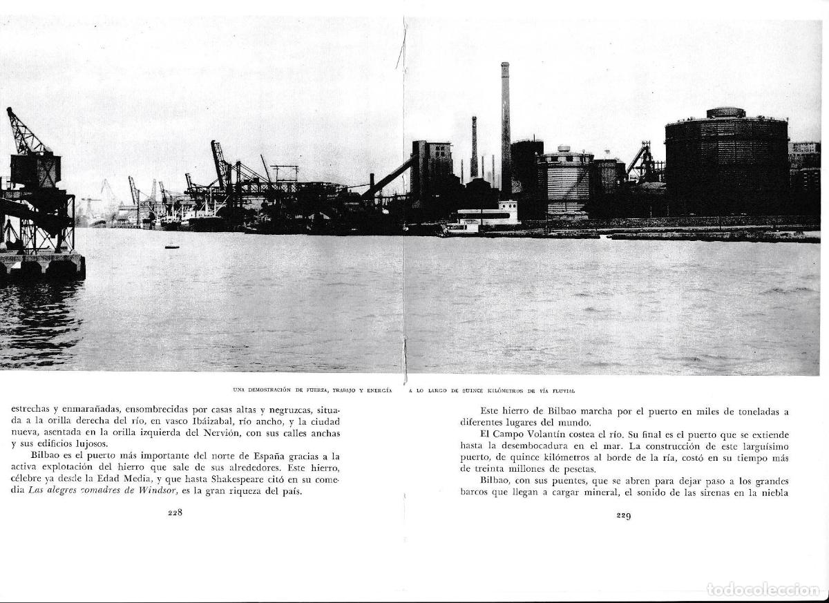 Otros art&iacute;culos de coleccionismo en papel: LAMINA 6184: Demostracion de fuerza trabajo y energia en 15Km de la via fluvial - Pio Baroja