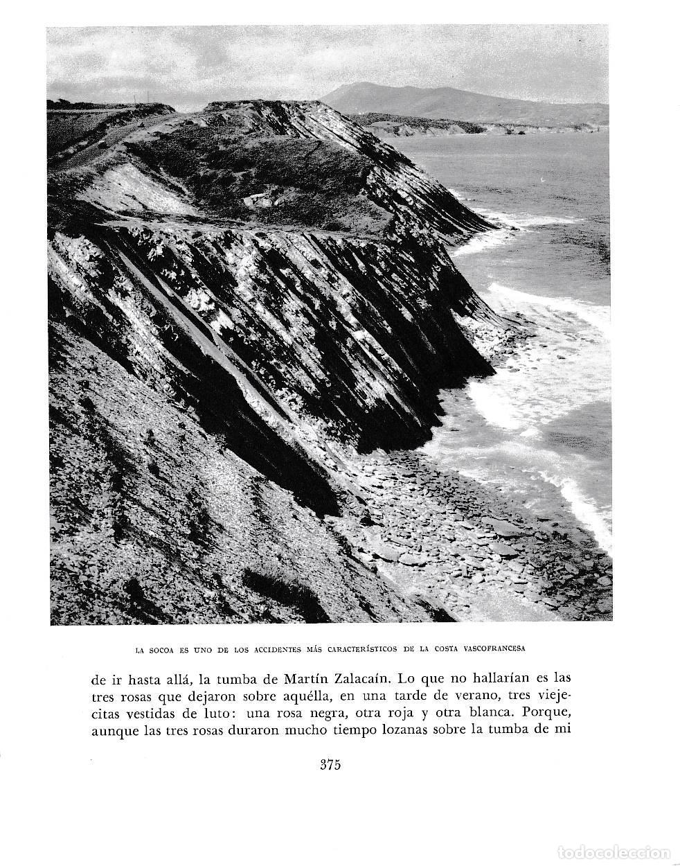 Otros art&iacute;culos de coleccionismo en papel: LAMINA 6252: La Socoa accidente caracteristico de la costa vascofrancesa - Pio Baroja