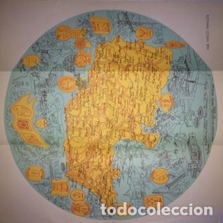 Otros art&iacute;culos de coleccionismo en papel: LAMINA 6311: Mapa Pais Vasco Frances - Pio Baroja
