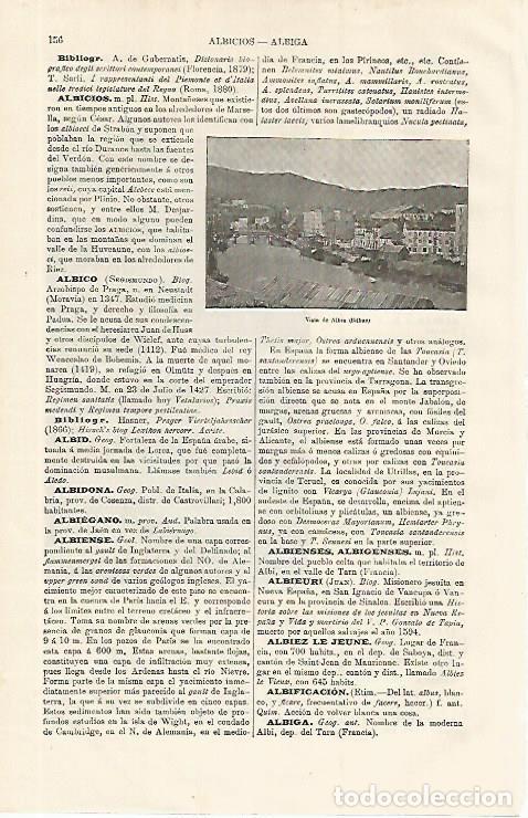Sammelleidenschaft Andere Papierartikel: LAMINA ESPASA 9945: Vista de Albia Bilbao - Varios