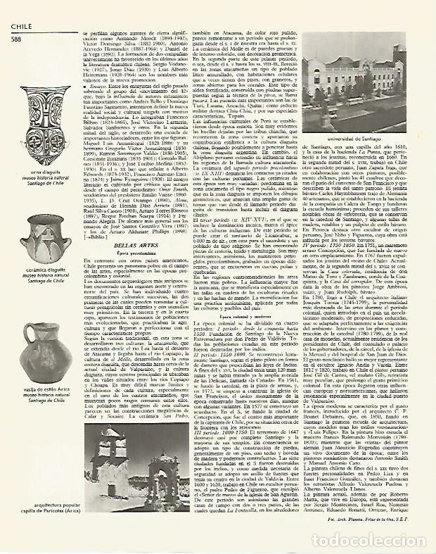 Otros art&iacute;culos de coleccionismo en papel: LAMINA LAROUSSE 70202: Universidad de Santiago de Chile - Varios