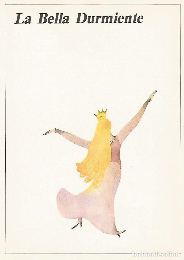 Otros art&iacute;culos de coleccionismo en papel: LAMINA 1870: Ilustracion de V. Stanovsk&yacute; y O. Janecek para La bella durmiente - VVAA
