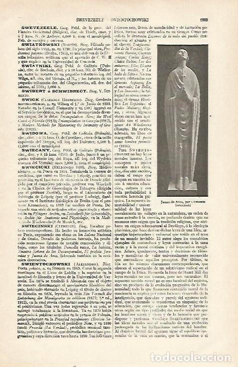 Otros art&iacute;culos de coleccionismo en papel: LAMINA ESPASA 22804: Juana de Arco por C. Swiecinski - Varios