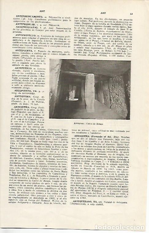 Otros art&iacute;culos de coleccionismo en papel: LAMINA SALVAT 80231: Cueva de Menga en Antequera - Varios