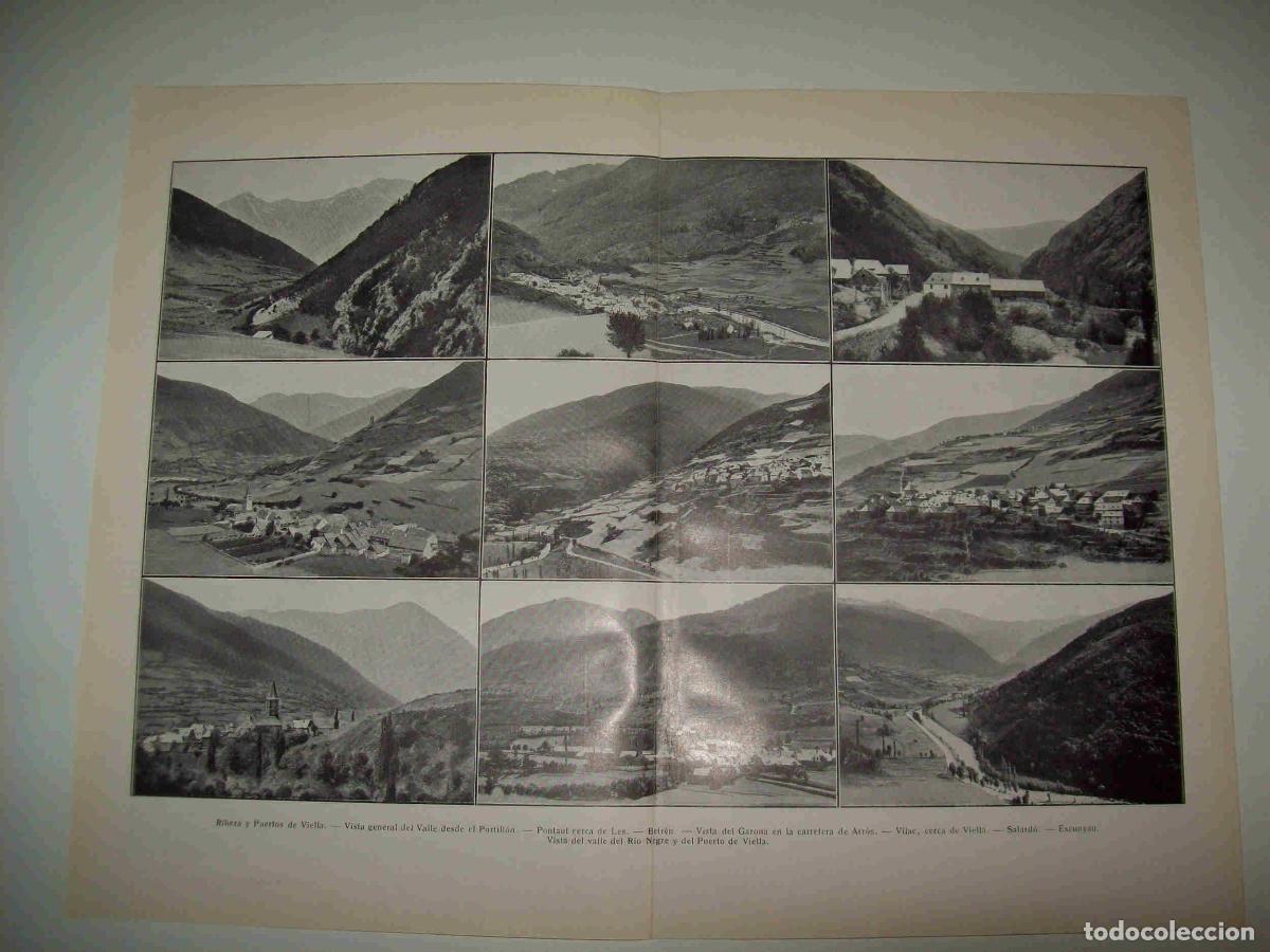 Otros art&iacute;culos de coleccionismo en papel: LAMINA SALVAT 80267: Vistas del Valle de Aran - Varios