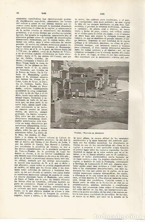 Otros art&iacute;culos de coleccionismo en papel: LAMINA SALVAT 80046: Horreos en Bentanzo Galicia - Varios