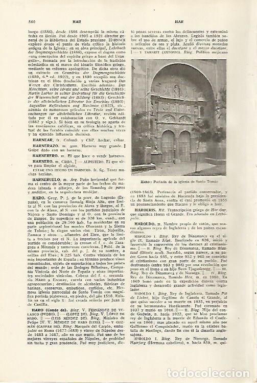 Otros art&iacute;culos de coleccionismo en papel: LAMINA SALVAT 80145: Iglesia de Santo Tomas en Haro Logro&ntilde;o - Varios