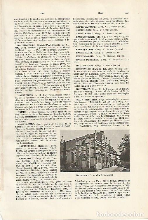 Otros art&iacute;culos de coleccionismo en papel: LAMINA SALVAT 80150: Abadia de Hautecombe Francia - Varios