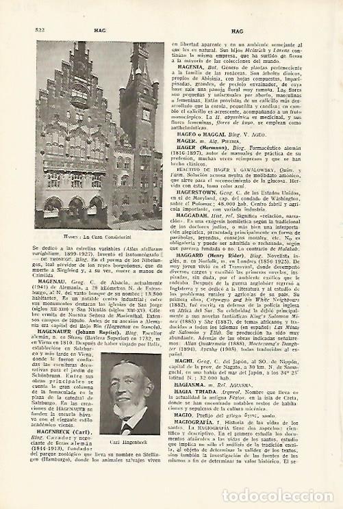 Otros art&iacute;culos de coleccionismo en papel: LAMINA SALVAT 80133: Ayuntamiento de Hagen - Varios
