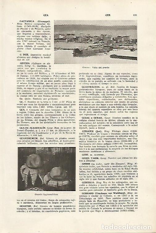 Otros art&iacute;culos de coleccionismo en papel: LAMINA SALVAT 80064: Puerto de Gdynia Polonia - Varios