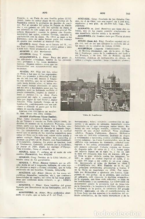 Otros art&iacute;culos de coleccionismo en papel: LAMINA SALVAT 80382: Vista de Augsburgo - Varios