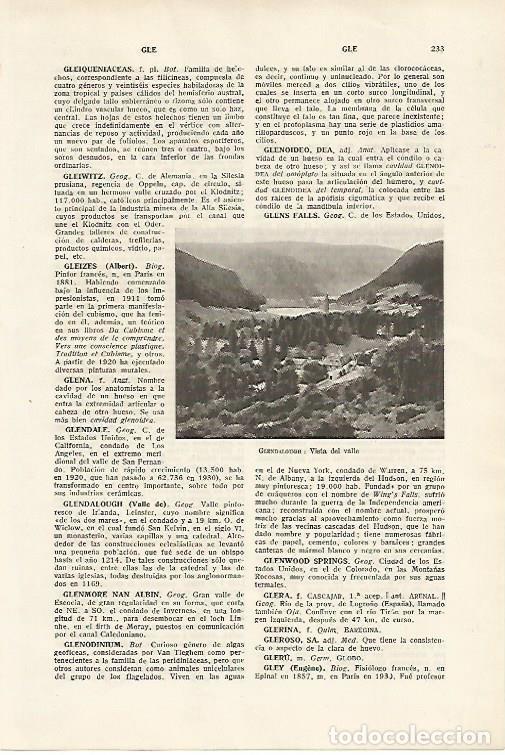 Otros art&iacute;culos de coleccionismo en papel: LAMINA SALVAT 80083: Valle de Glendalough - Varios