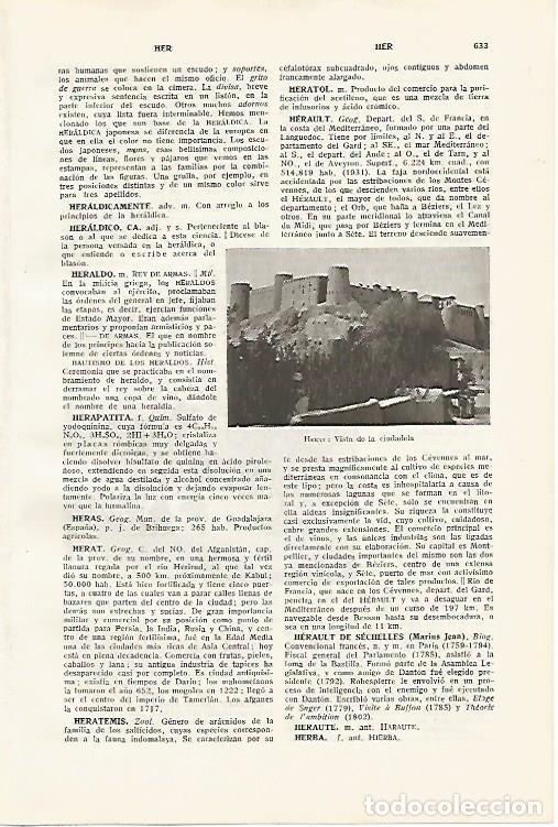Otros art&iacute;culos de coleccionismo en papel: LAMINA SALVAT 80165: Ciudadela de Herat Afganistan - Varios