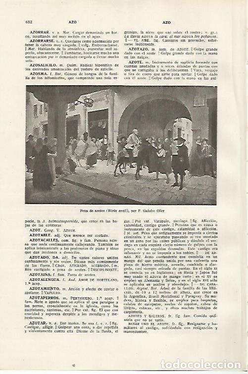 Otros art&iacute;culos de coleccionismo en papel: LAMINA SALVAT 80413: Pena de azotes por F. Galofre Oller - Varios