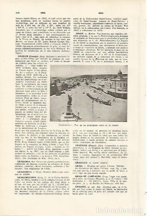 Otros art&iacute;culos de coleccionismo en papel: LAMINA SALVAT 80094: Calle de Grahamstown Sudafrica - Varios