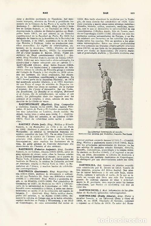 Otros art&iacute;culos de coleccionismo en papel: LAMINA SALVAT 80498: Esstatua de La Libertad en Nueva York - Varios