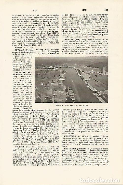 Otros art&iacute;culos de coleccionismo en papel: LAMINA SALVAT 80202: Canal del puerto de Houston - Varios
