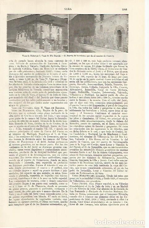 Otros art&iacute;culos de coleccionismo en papel: LAMINA ESPASA 17536: Casa de Pio Baroja - Varios