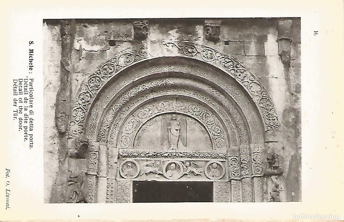 Otros art&iacute;culos de coleccionismo en papel: Lamina 651: PAVIA. Iglesia de San Miguel. Detalle de la puerta - Varios