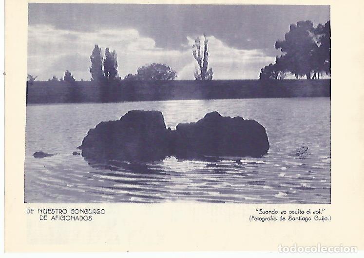 Otros art&iacute;culos de coleccionismo en papel: LAMINA BLANCO Y NEGRO 7935: Cuando se oculta el sol fotografia de Santiago Guijo - Varios