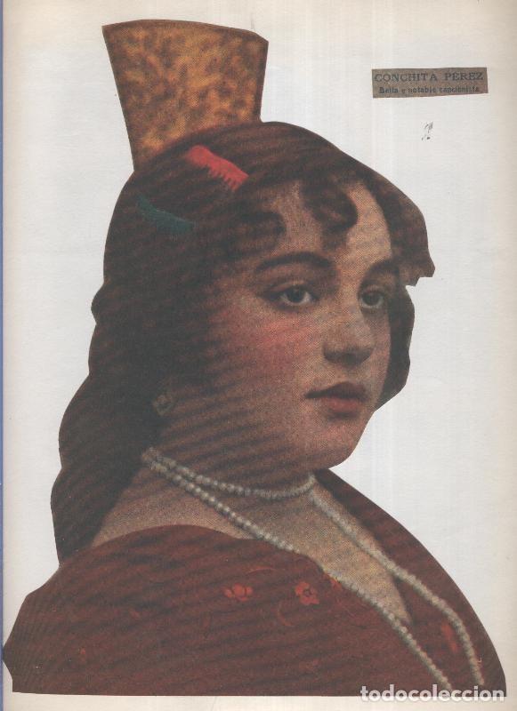 Sammelleidenschaft Andere Papierartikel: Lamina 04: Conchita Perez, bella y notable cancionista - Varios