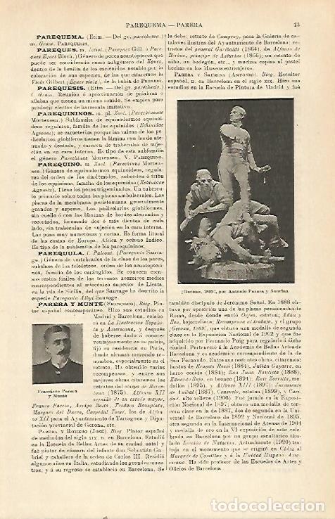 Outros artigos de papel: LAMINA ESPASA 23314: Girona 1809 por Antonio Parera y Saurina - Varios
