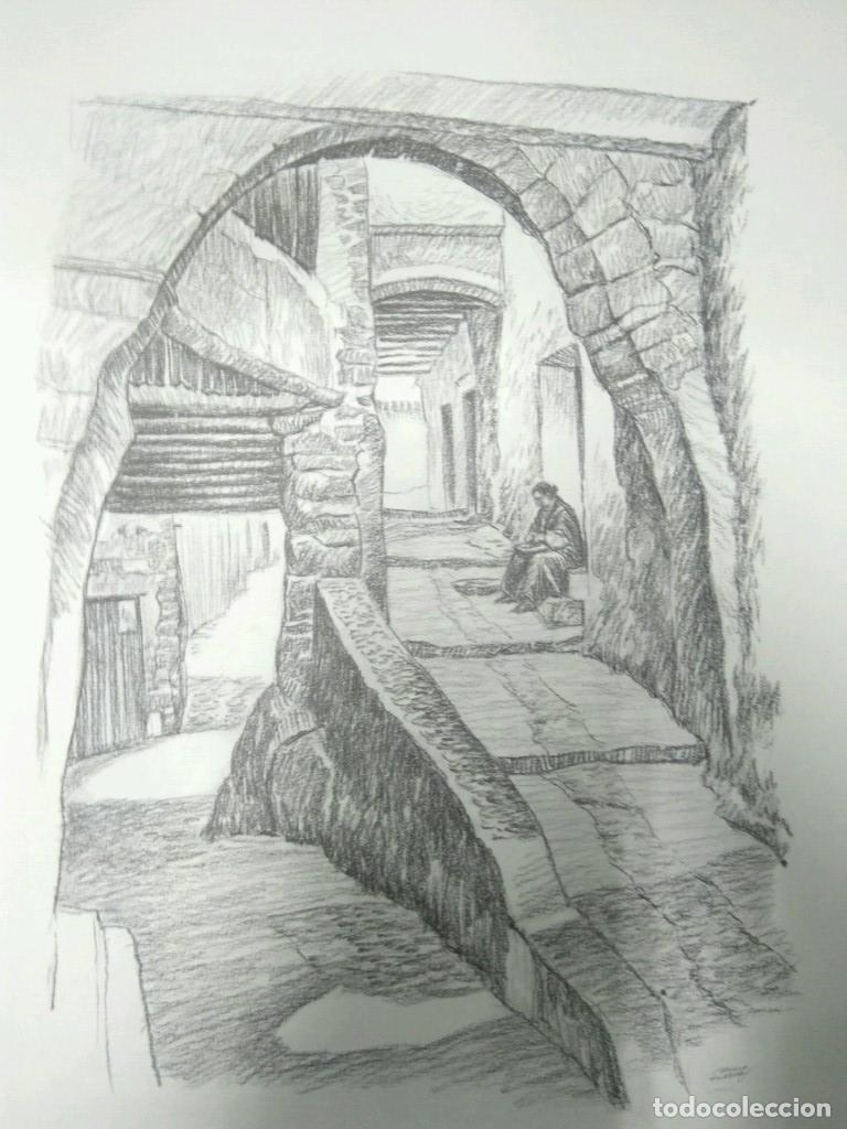 Altri oggetti di carta: Laminas Carlos Freixas: PATIOS Y CALLES TIPICOS: Numero 05 (Serie Estudios 28) - Carlos Freixas