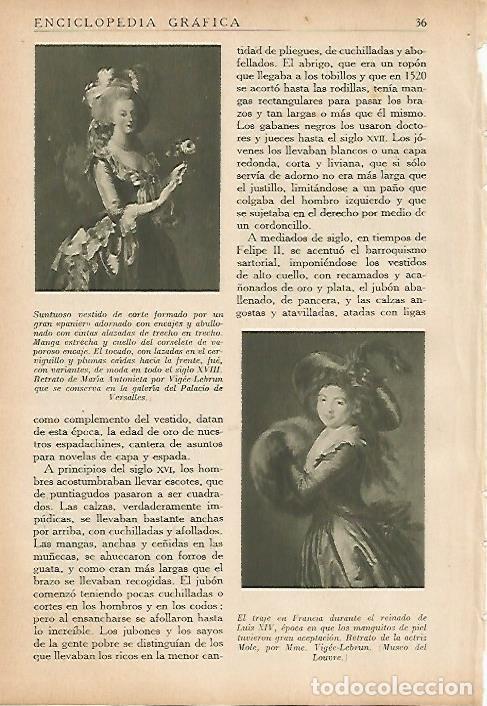 Otros art&iacute;culos de coleccionismo en papel: LAMINA 5421: Maria Antonieta por Vigee Lebrun - M. Borras