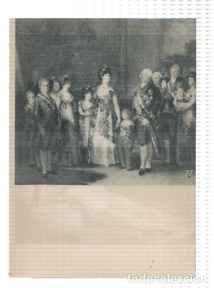 Otros art&iacute;culos de coleccionismo en papel: El Museo del Prado, laminas 77 y 78: La familia de Carlos V y Maja desnuda + Maja vestida (Goya)