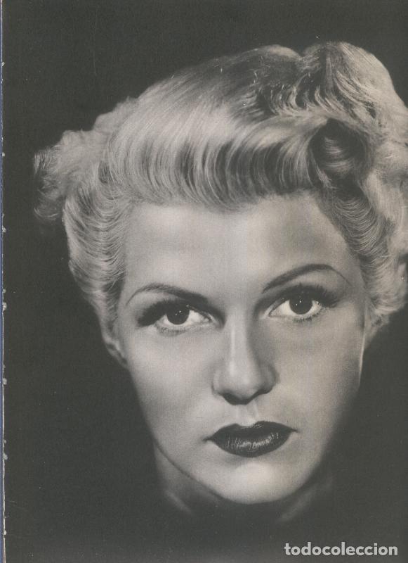 Otros art&iacute;culos de coleccionismo en papel: Lamina 22: Rita Hayworth - Varios