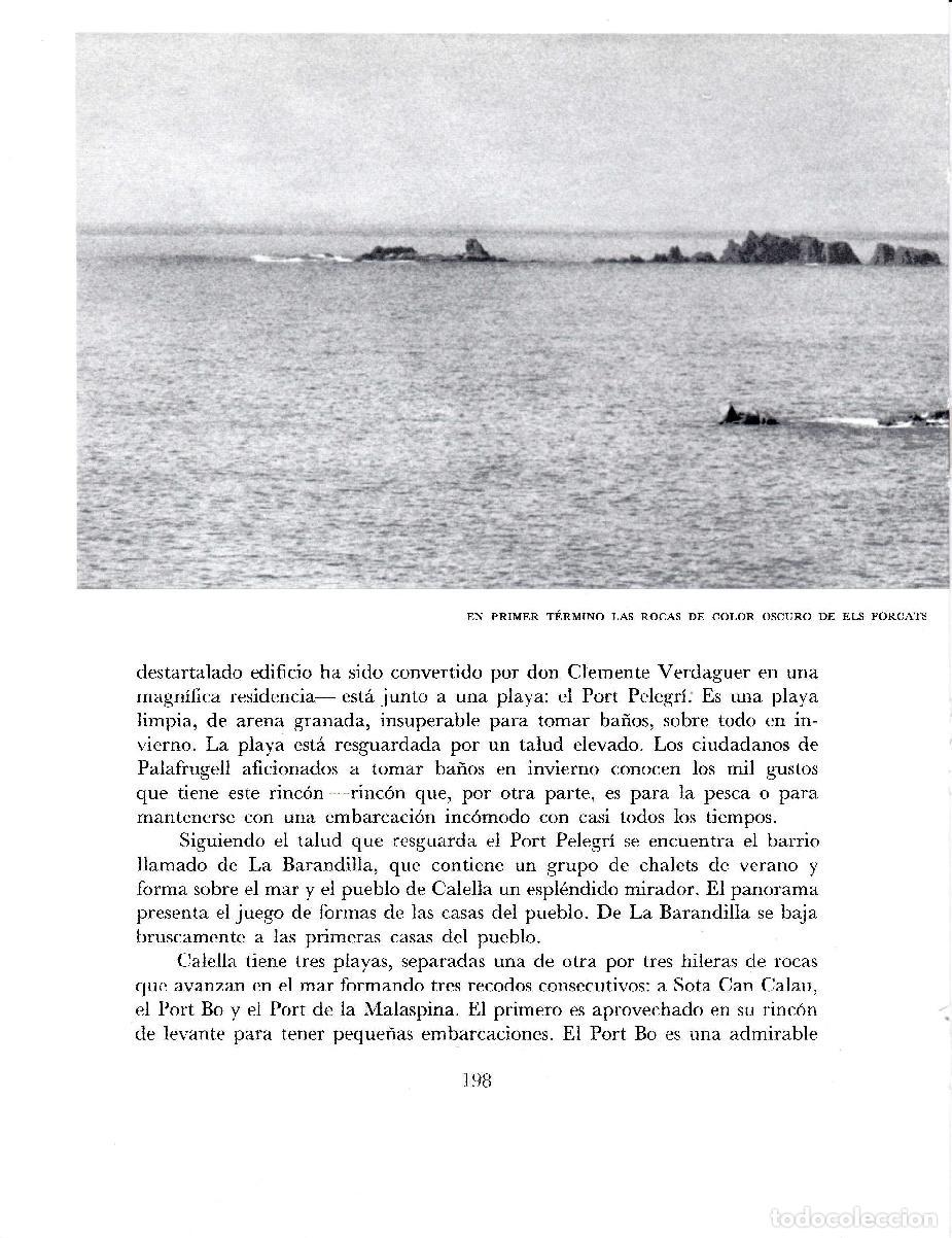 Otros art&iacute;culos de coleccionismo en papel: LAMINA 5721: Les roques de Els Forcats y las islas Formigues - Josep Pla