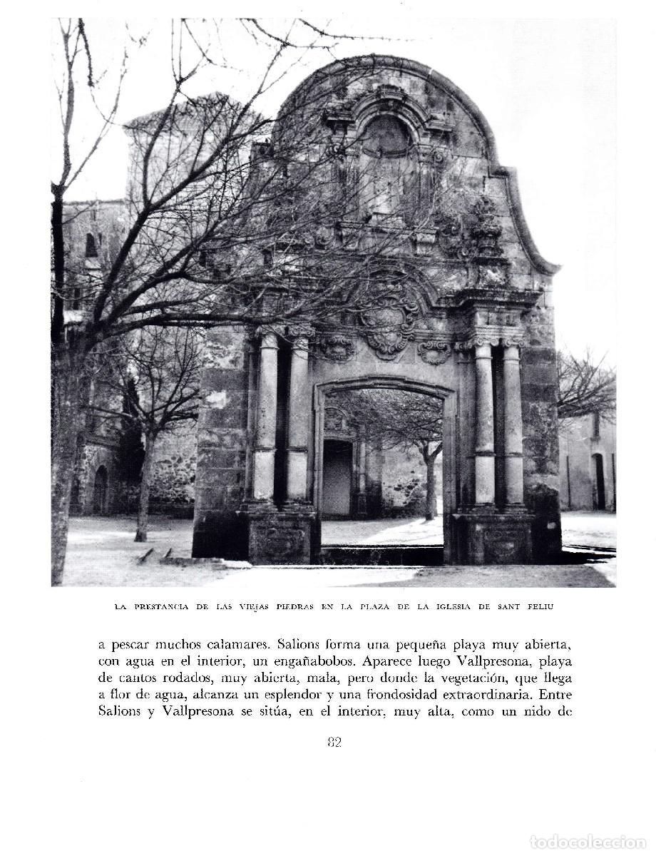 Otros art&iacute;culos de coleccionismo en papel: LAMINA 5673: Plaza de la iglesia de Sant Feliu - Josep Pla