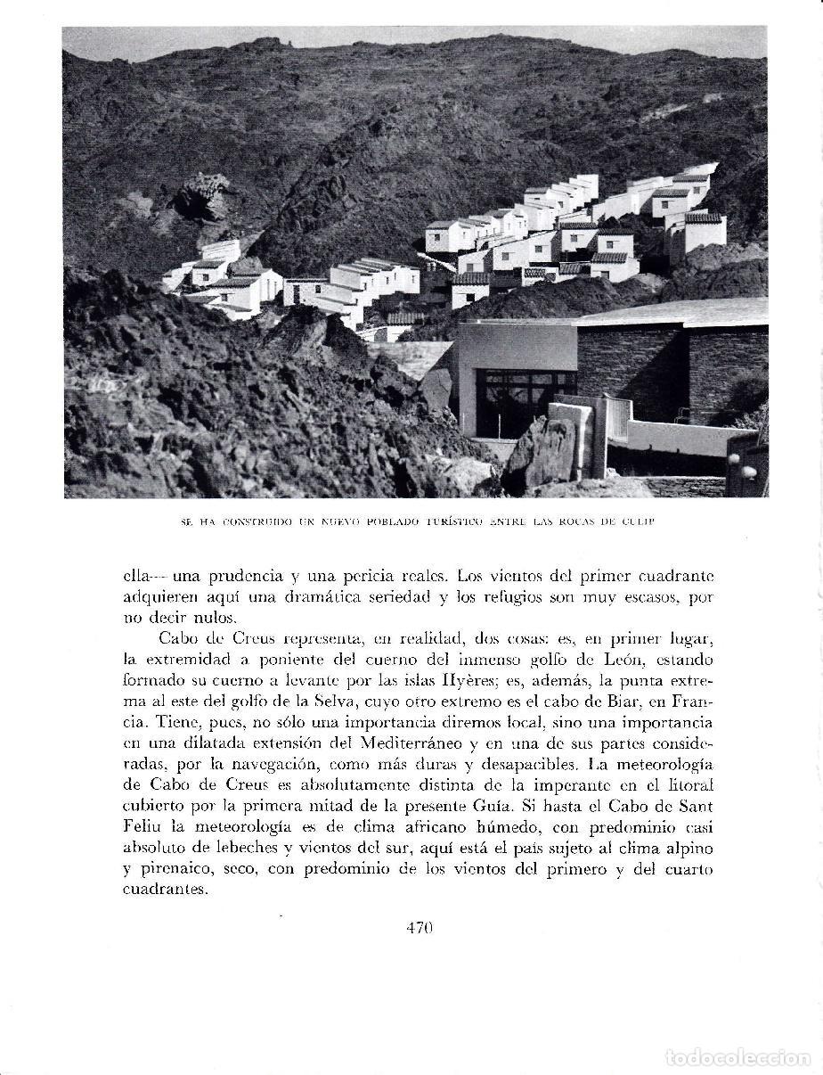 Otros art&iacute;culos de coleccionismo en papel: LAMINA 5838: Nuevo poblado turistico en Las Rocas de Culip - Josep Pla