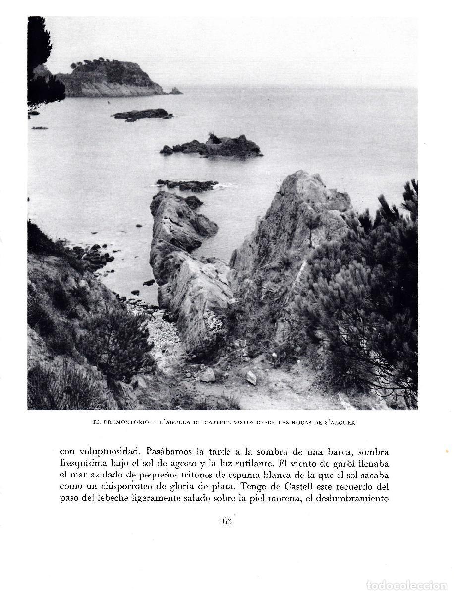 Outros artigos de papel: LAMINA 5706: Promontorio y L Agulla de Castell desde Las Rocas de l Alger - Josep Pla