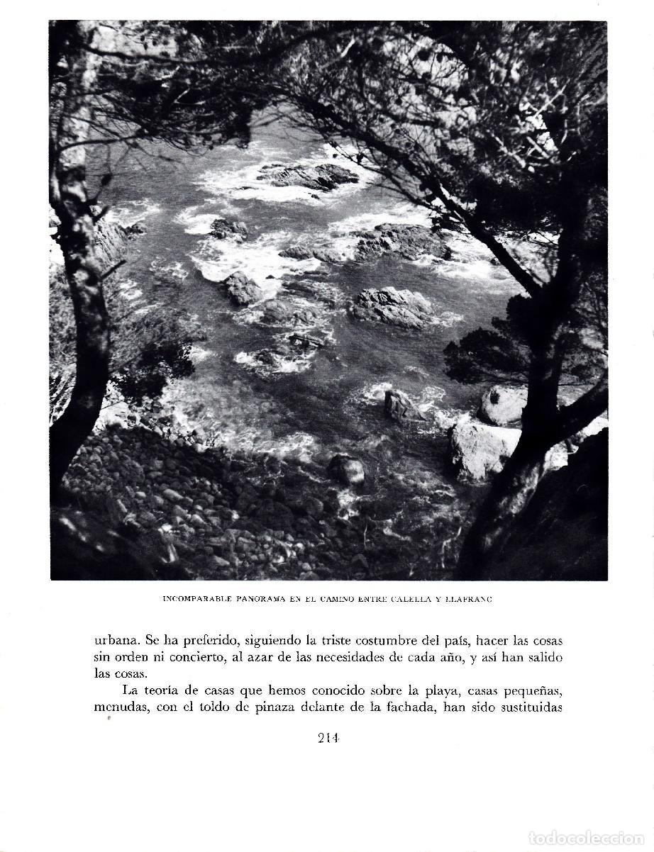 Otros art&iacute;culos de coleccionismo en papel: LAMINA 5728: Camino entre Calella y Llafranc - Josep Pla