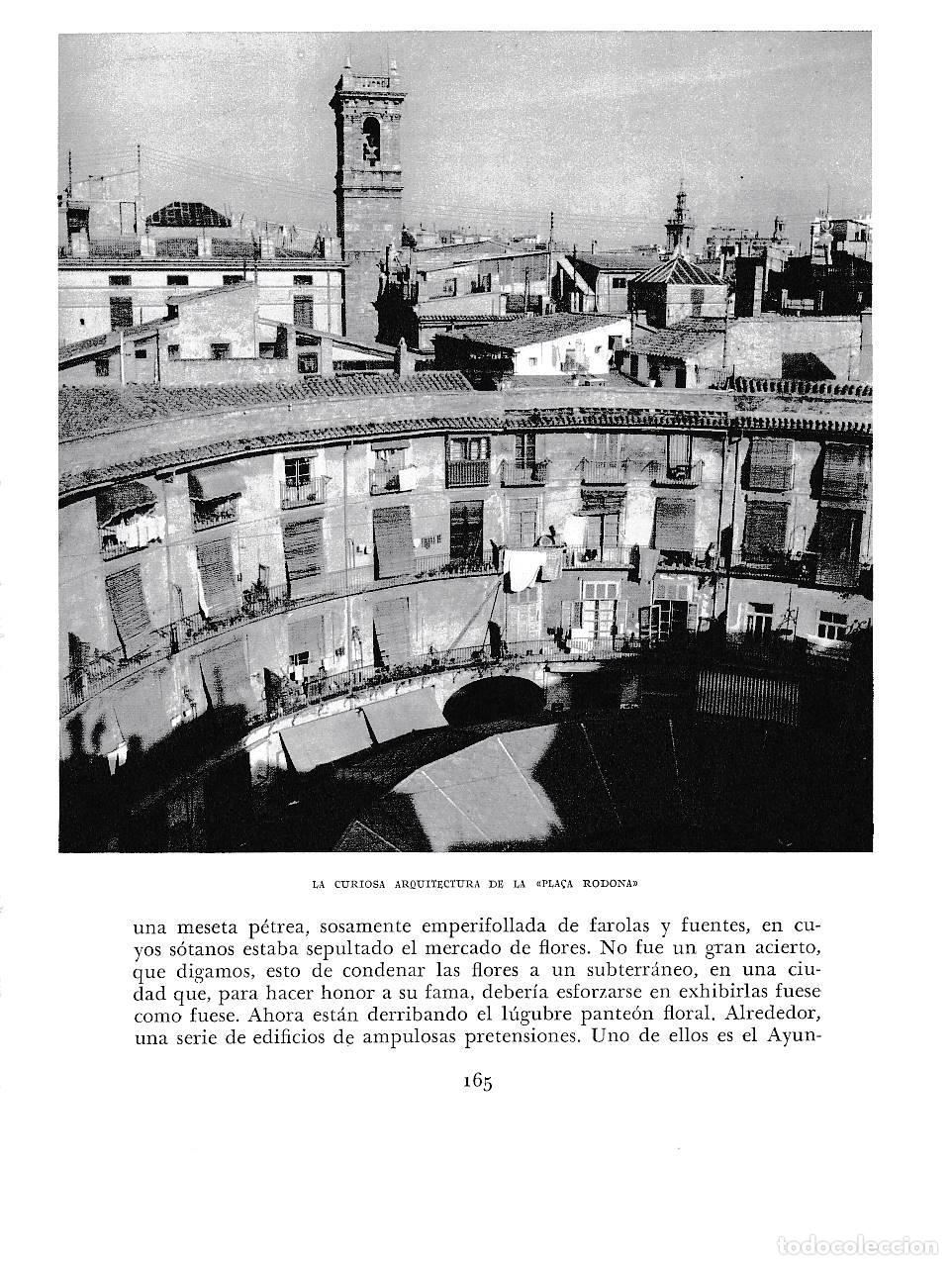 Otros art&iacute;culos de coleccionismo en papel: LAMINA 5930: La curiosa arquitectura de la Plaza Redonda - Joan Fuster