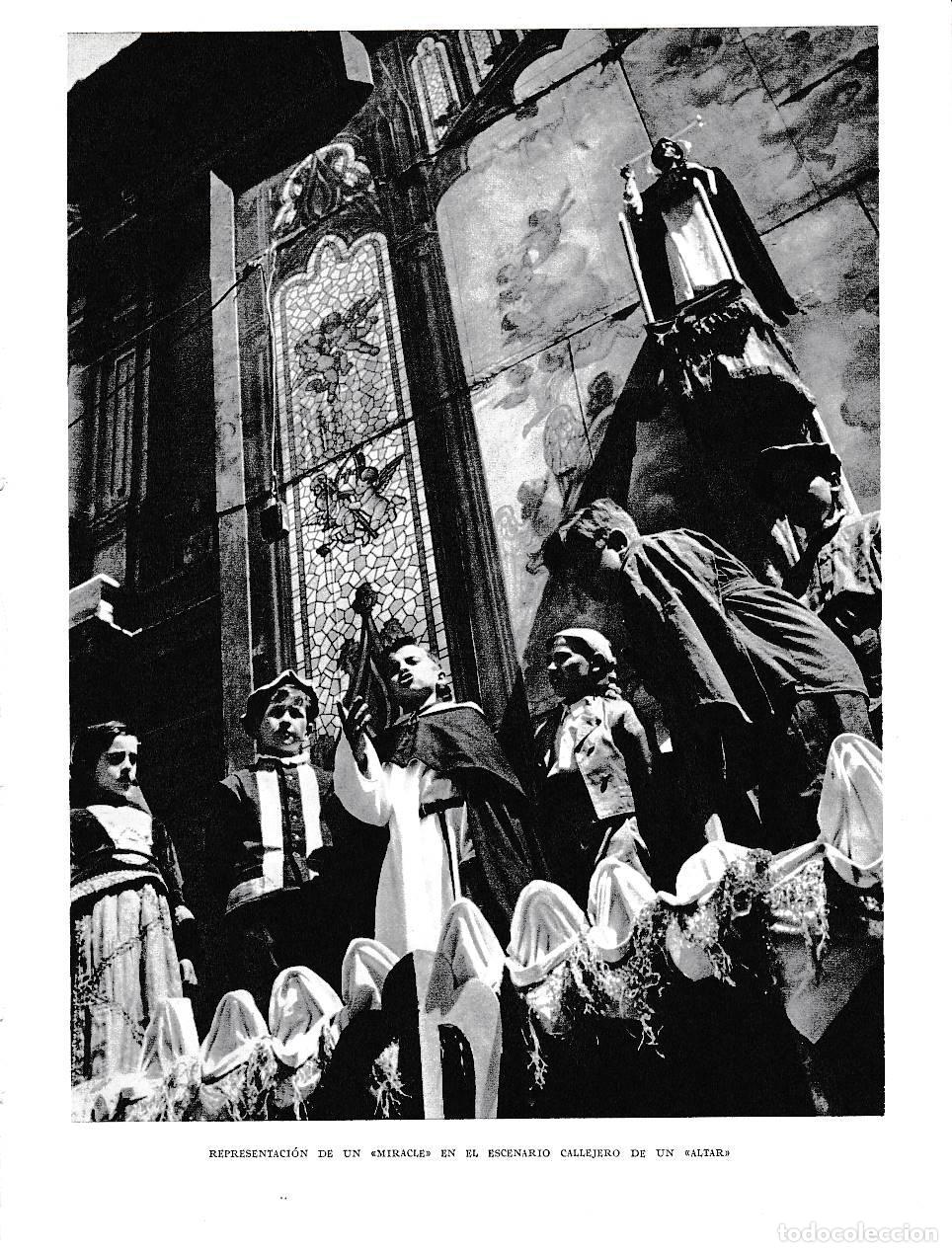 Otros art&iacute;culos de coleccionismo en papel: LAMINA 5917: Representacon de un Miracle en un altar callejero - Joan Fuster
