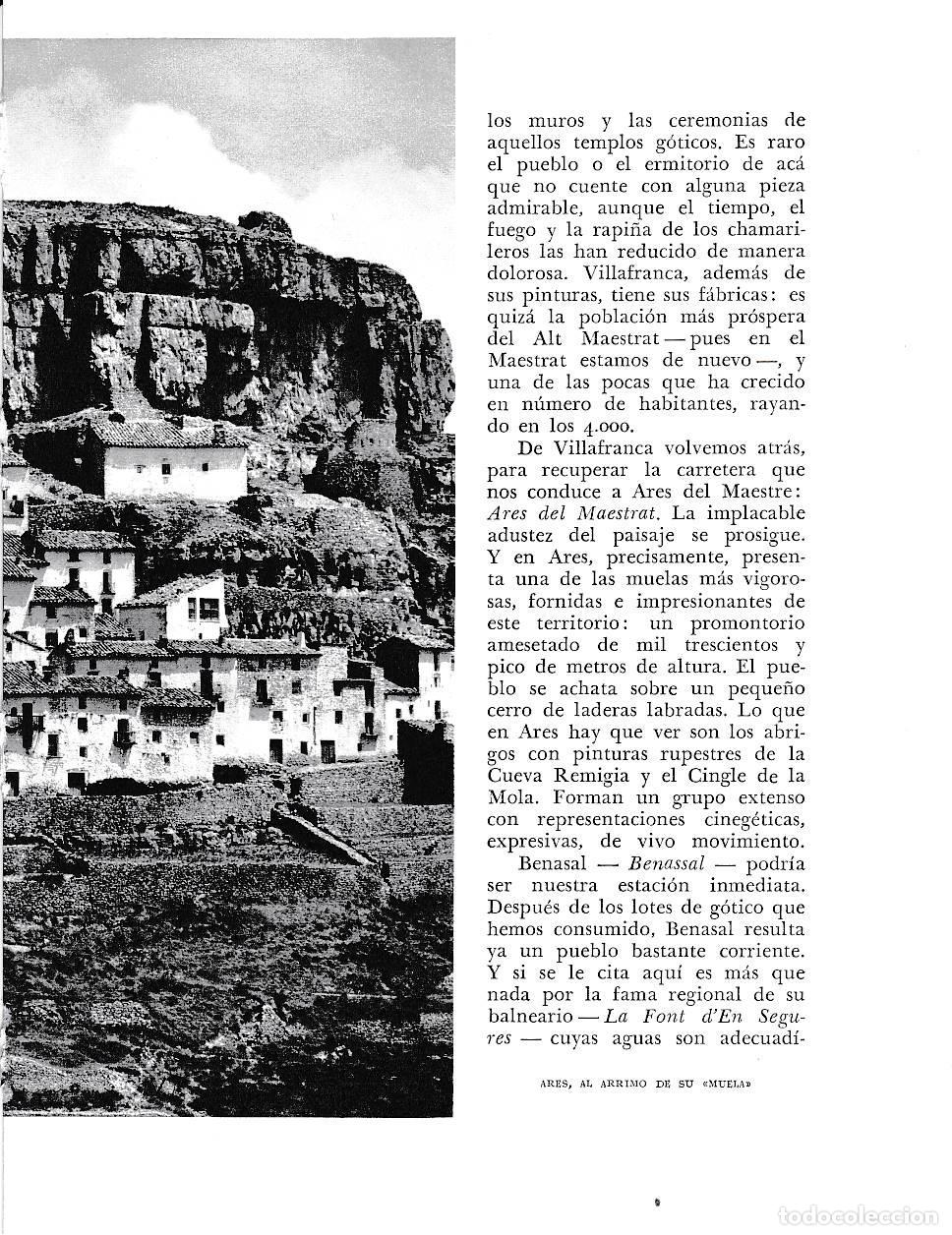 Otros art&iacute;culos de coleccionismo en papel: LAMINA 5998: Ares al arrimo de su muela - Joan Fuster