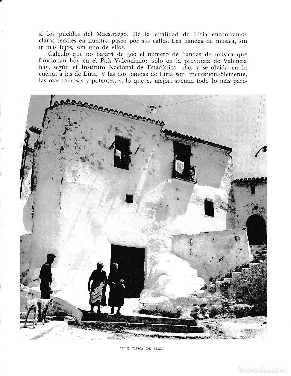 Otros art&iacute;culos de coleccionismo en papel: LAMINA 6003: Calle tipica de Liria - Joan Fuster