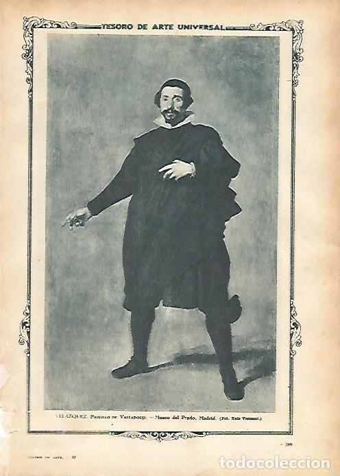 Otros art&iacute;culos de coleccionismo en papel: LAMINA 1398. VELAZQUEZ. Pablillo de Valladolid - Varios