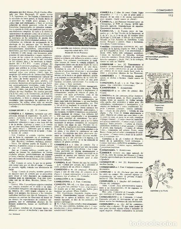 Otros art&iacute;culos de coleccionismo en papel: LAMINA LAROUSSE 70173: Comic de Superman y Batman - Varios