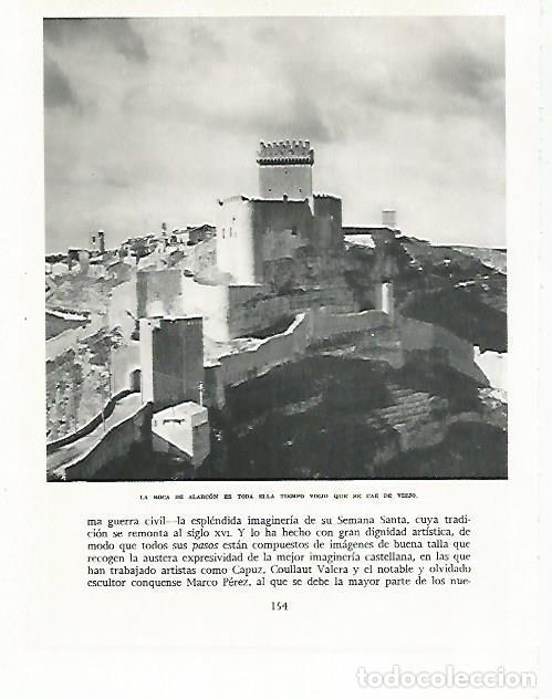 Otros art&iacute;culos de coleccionismo en papel: LAMINA 8905: Roca de Alarcon Cuenca - G. Gomez de la Serna